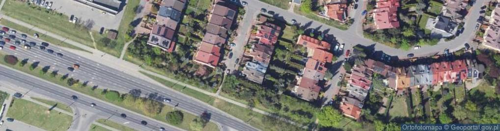 Zdjęcie satelitarne Euro Trans Spedycja Transport Międzynarodowy w Likwidacji