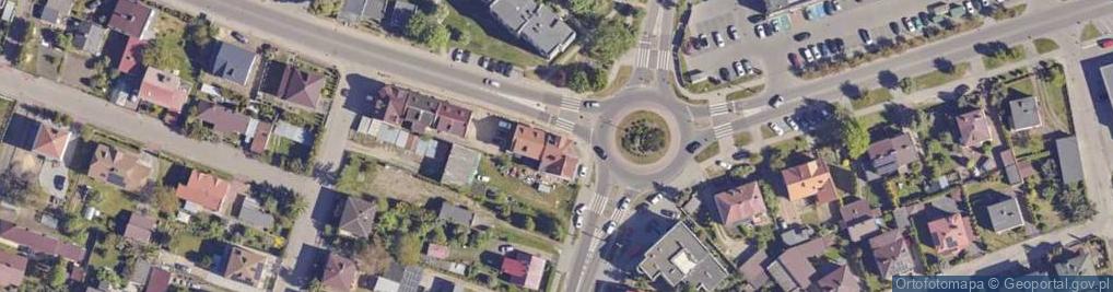 Zdjęcie satelitarne Europejskie Centrum Edukacyjne College Dariusz Piotr Krokowski