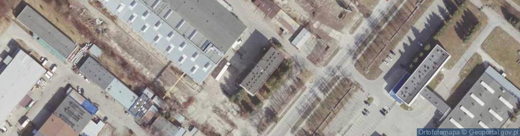 Zdjęcie satelitarne Europejskie Centrum Logistyczne