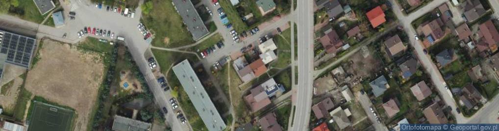 Zdjęcie satelitarne Europejskie Centrum Prawa i Rachunkowości i Finansów w Likwidacji