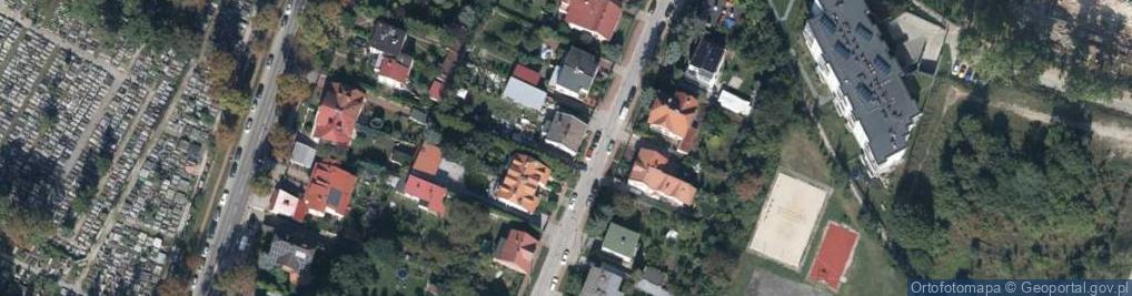 Zdjęcie satelitarne Europroject Centrum Doradztwa i Planowania Regionalnego Grzegorz Furmanek