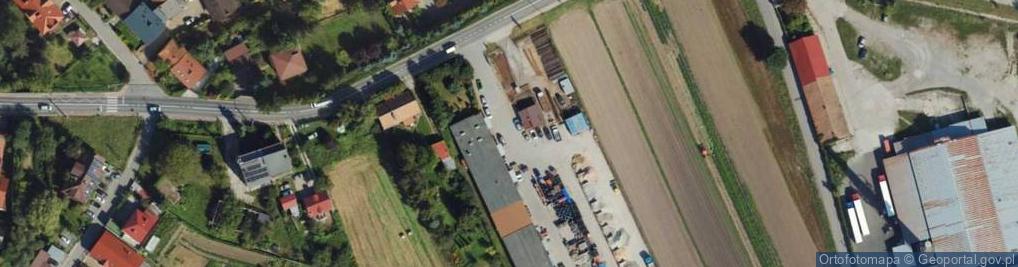 Zdjęcie satelitarne Eurotel - hurtownia materiałów teletechnicznych i energetycznych