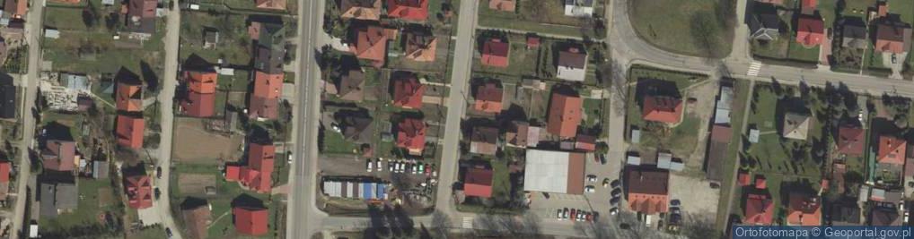 Zdjęcie satelitarne Ewa Andrukowicz Kiosk Wielobranżowy