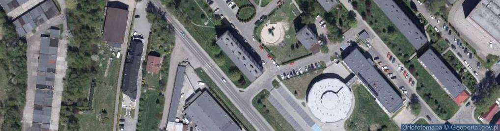 Zdjęcie satelitarne Ewa Gajda - Działalność Gospodarcza