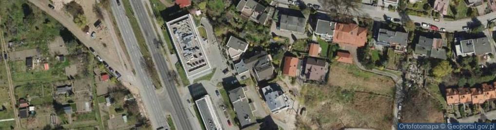 Zdjęcie satelitarne Ewa Kamienik Trójmiejskie Inwestycje Mieszkaniowe Gdynia
