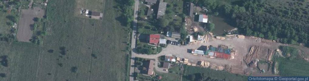 Zdjęcie satelitarne Ewa Kopek Tartak Szymek