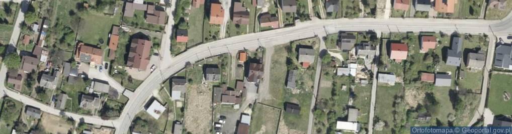 Zdjęcie satelitarne Ewa Kubasińska Firma Handlowo-Produkcyjna
