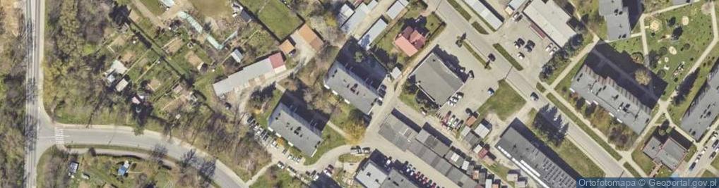 Zdjęcie satelitarne Ewa Kuczek Indywidualna Praktyka Lekarska