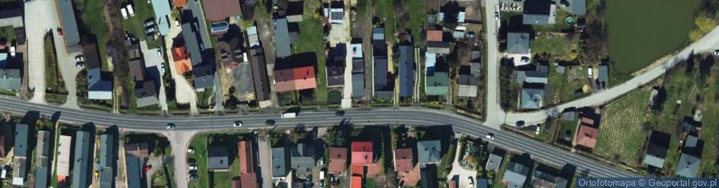 Zdjęcie satelitarne Ewa Lichota Przedsiębiorstwo Produkcyjno-Handlowe-Usługowe Em-Meble
