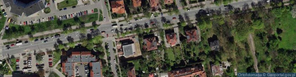 Zdjęcie satelitarne Ewa Nowicka-Ogielska Pracownia Projektowa Efff