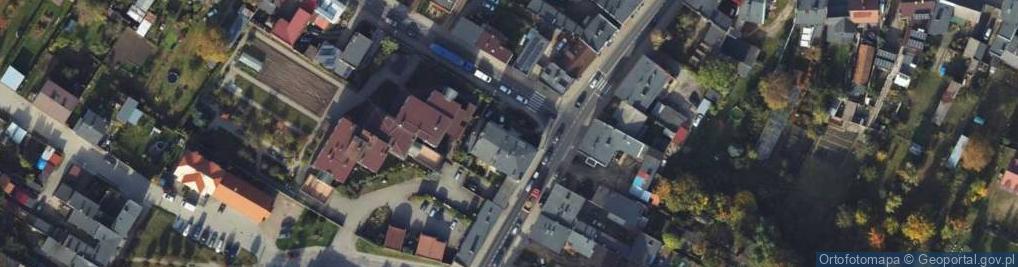 Zdjęcie satelitarne Ewa Świerczewska-Borowiak Przedsiębiorstwo - Handlowo - Usługowe Ewa