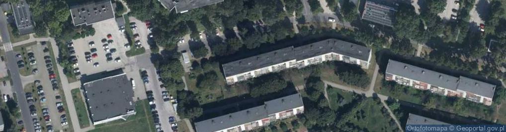 Zdjęcie satelitarne Ewa Wąsik-Szczepanek Specjalistyczna Praktyka Lekarska