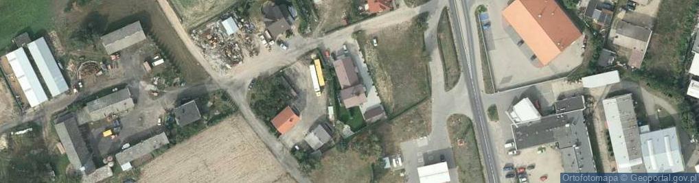Zdjęcie satelitarne Ewa Wierzchucka Firma Usługowo Wydawnicza Daniel