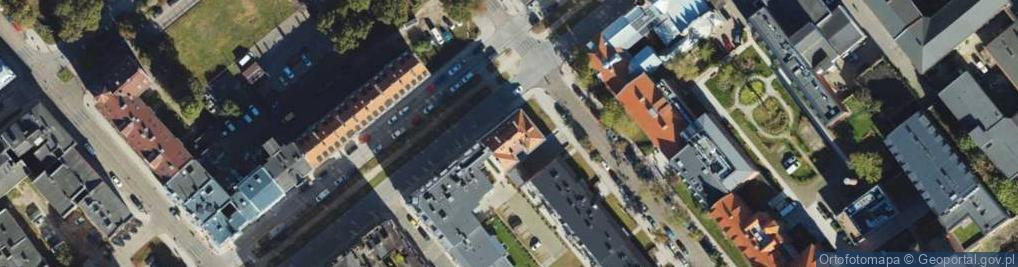 Zdjęcie satelitarne Ewas Pawilon Handlowy