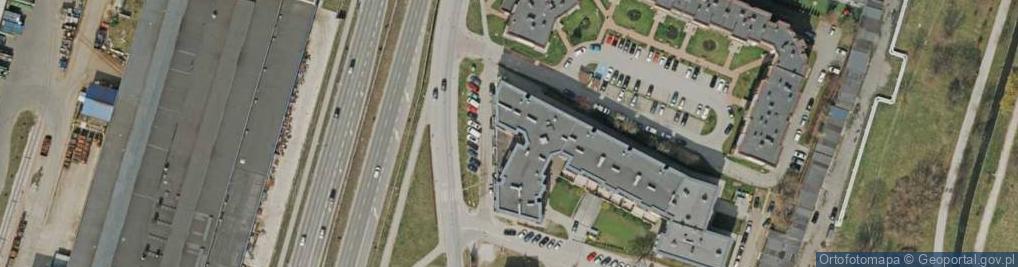 Zdjęcie satelitarne Ewelina Cichoń Kuźnia Fryzur