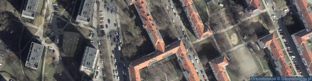 Zdjęcie satelitarne Exp Imp Projekt Hand w Sys Network Market Szerzeniewska Pestka Karina