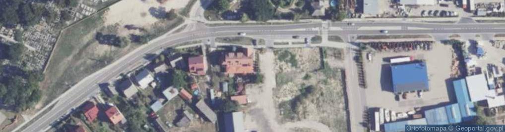 Zdjęcie satelitarne Explosion Club C Żebrowski J Plaga