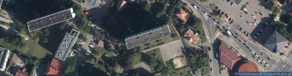 Zdjęcie satelitarne Export Import Art Przem Spoż Hurt Detal Wicher Wichrowscy J i T