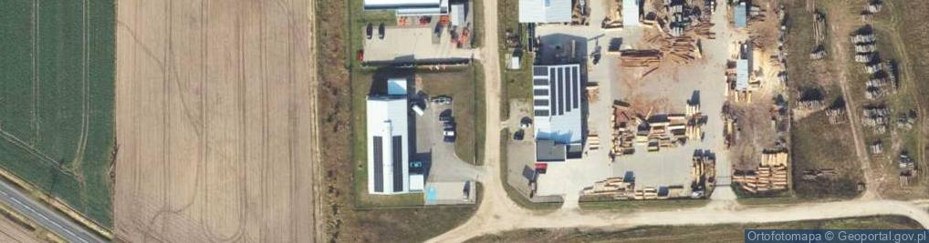 Zdjęcie satelitarne F&B Decor Tomasz Pantkowski Piotr Żoliński