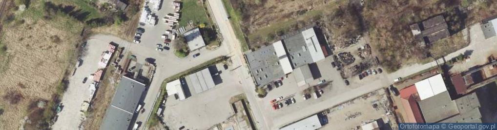 Zdjęcie satelitarne F.H.S."Autotechnika", P.w."Autopartner" Wiesław Smrek