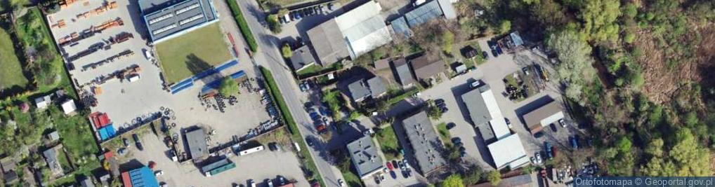 Zdjęcie satelitarne F.H.U Aleksandra Mordzińska