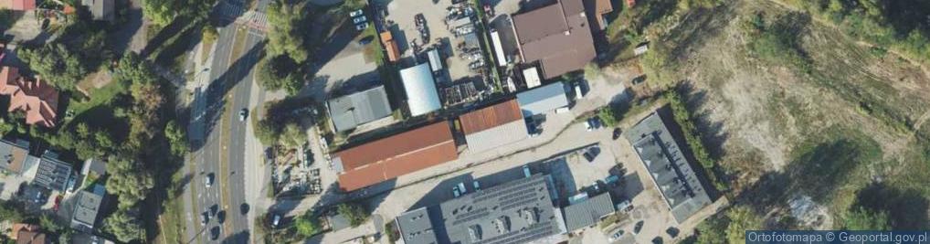 Zdjęcie satelitarne F.H.U.Auto-Muza Grzegorz Gieburowski