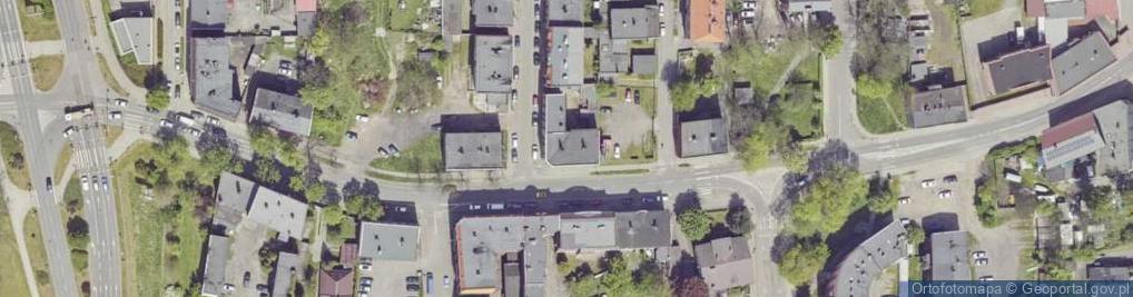 Zdjęcie satelitarne F.H.U.Feniks K.Pikulińska