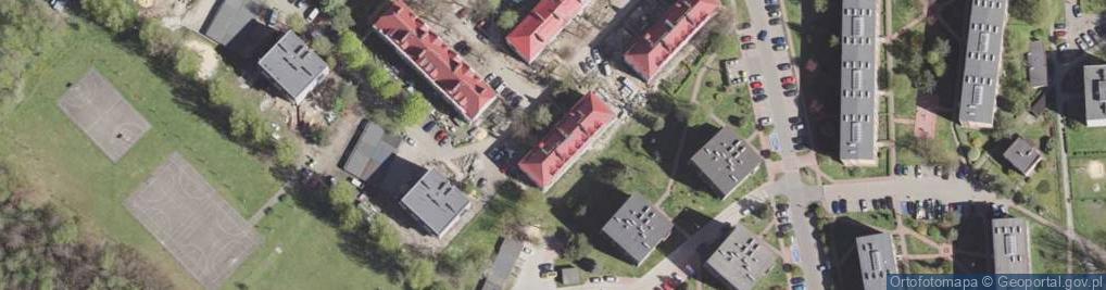 Zdjęcie satelitarne F.H.U.Instef Grzegorz Sobótka Instalacje Sanitarne