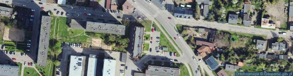 Zdjęcie satelitarne F H U P B z H T O Bożena Zakrzewska Halina Trifu Ostrowicz