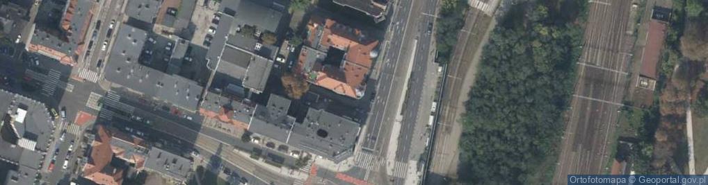 Zdjęcie satelitarne F H U Rafdar Rafał Urbaniak Dariusz Dudziński