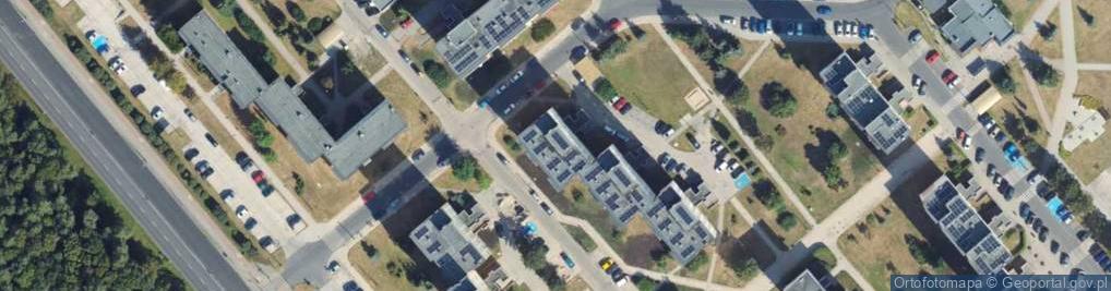 Zdjęcie satelitarne F.H.U.Tomtel Tomasz Niewiński