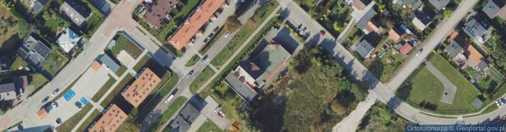 Zdjęcie satelitarne F H U Uni Holz Danuta Gruba Piotr Gruba