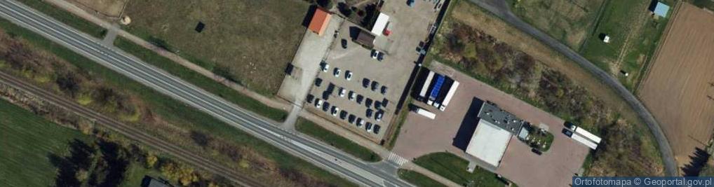 Zdjęcie satelitarne F.H.U.Unitraf Ewa Jasieniecka
