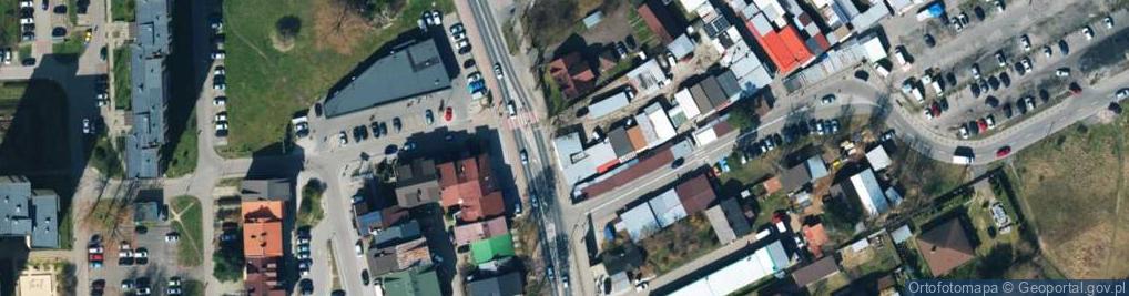 Zdjęcie satelitarne F H U Zof Mar Motylski Marek Motylska Zofia