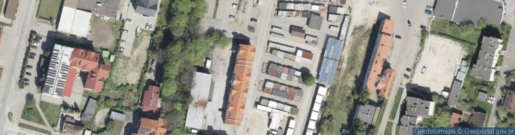 Zdjęcie satelitarne F H Żelazo Piskorek Jarosław Sęga Ireneusz Kowalski Jan