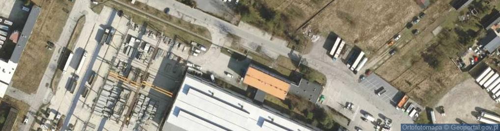 Zdjęcie satelitarne Fabryka Domów P.P.U.