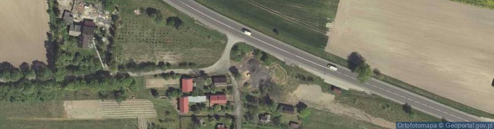 Zdjęcie satelitarne Fabryka Drzwi Derpal Zbigniew Woś