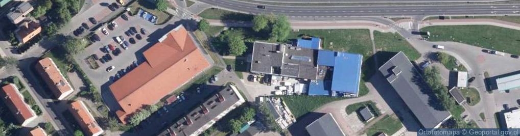 Zdjęcie satelitarne Fabryka Lodów Jan Januszewski