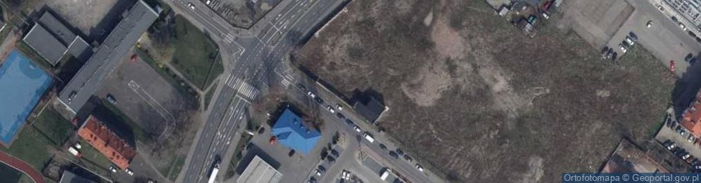 Zdjęcie satelitarne Fabryka Maszyn i Odlewów Żeliwnych Orkan w Kaliszu