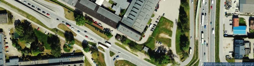 Zdjęcie satelitarne Fabryka Okien Tomasz Wiktorczyk