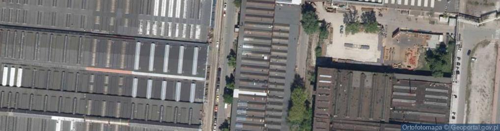 Zdjęcie satelitarne Fabryka Wagonów Dobar Łapy