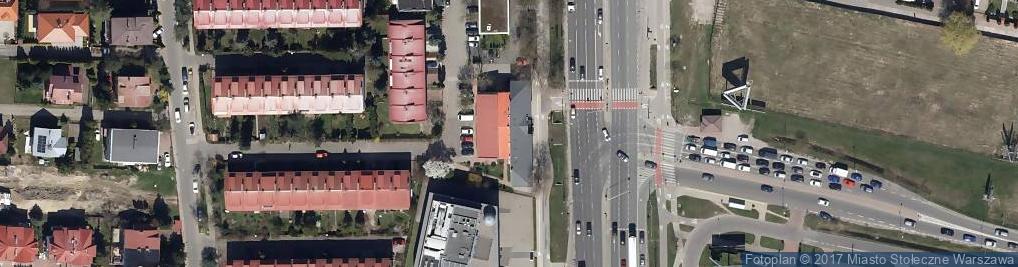 Zdjęcie satelitarne Fabryka Wnętrz M Glińska M Gliński