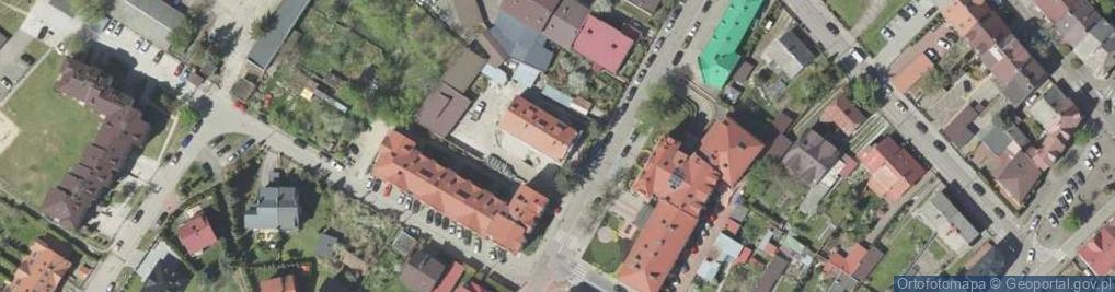 Zdjęcie satelitarne Federacja Stowarzyszeń Naukowo Technicznych Not Rada Regionalna w Ostrołęce