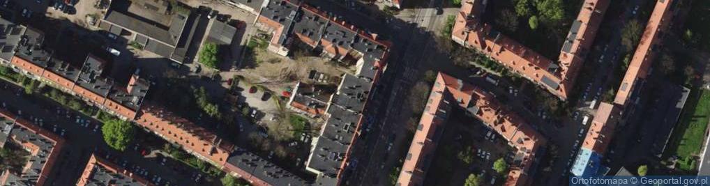 Zdjęcie satelitarne Feliński J., Wrocław