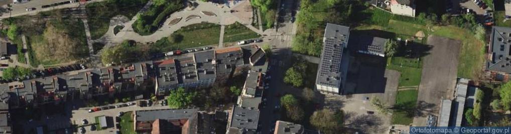 Zdjęcie satelitarne "Fepema", Wrocław
