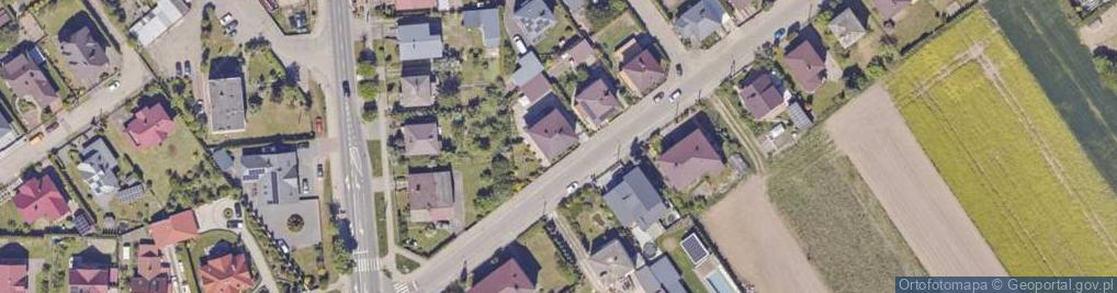 Zdjęcie satelitarne Ferma Drobiu Oleksiak Agnieszka