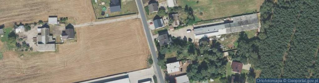 Zdjęcie satelitarne Ferma przy Lesie