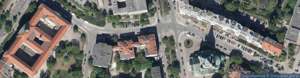 Zdjęcie satelitarne FGP A B Gliniak