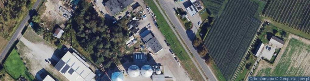 Zdjęcie satelitarne Fhu , Dawid Hurtownia Instalacyjno-Budowlana