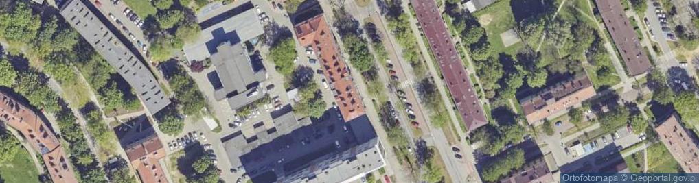 Zdjęcie satelitarne Fhu Kuśmierek Bogusława Anna